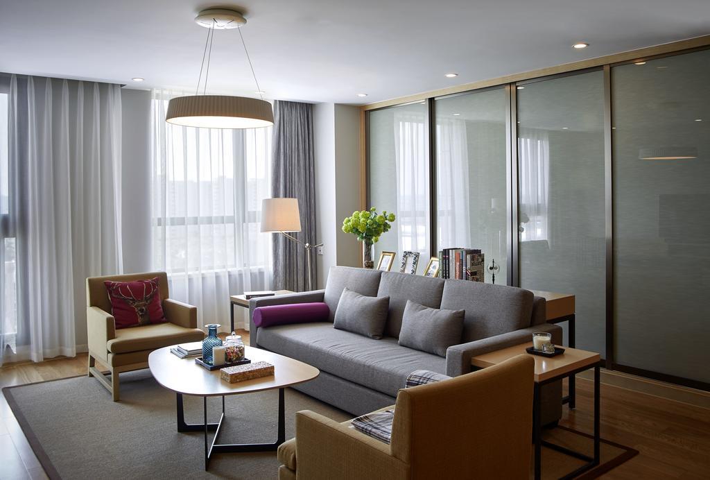 One Sunland Serviced Suites Managed By Lanson Place Shanghai Luaran gambar