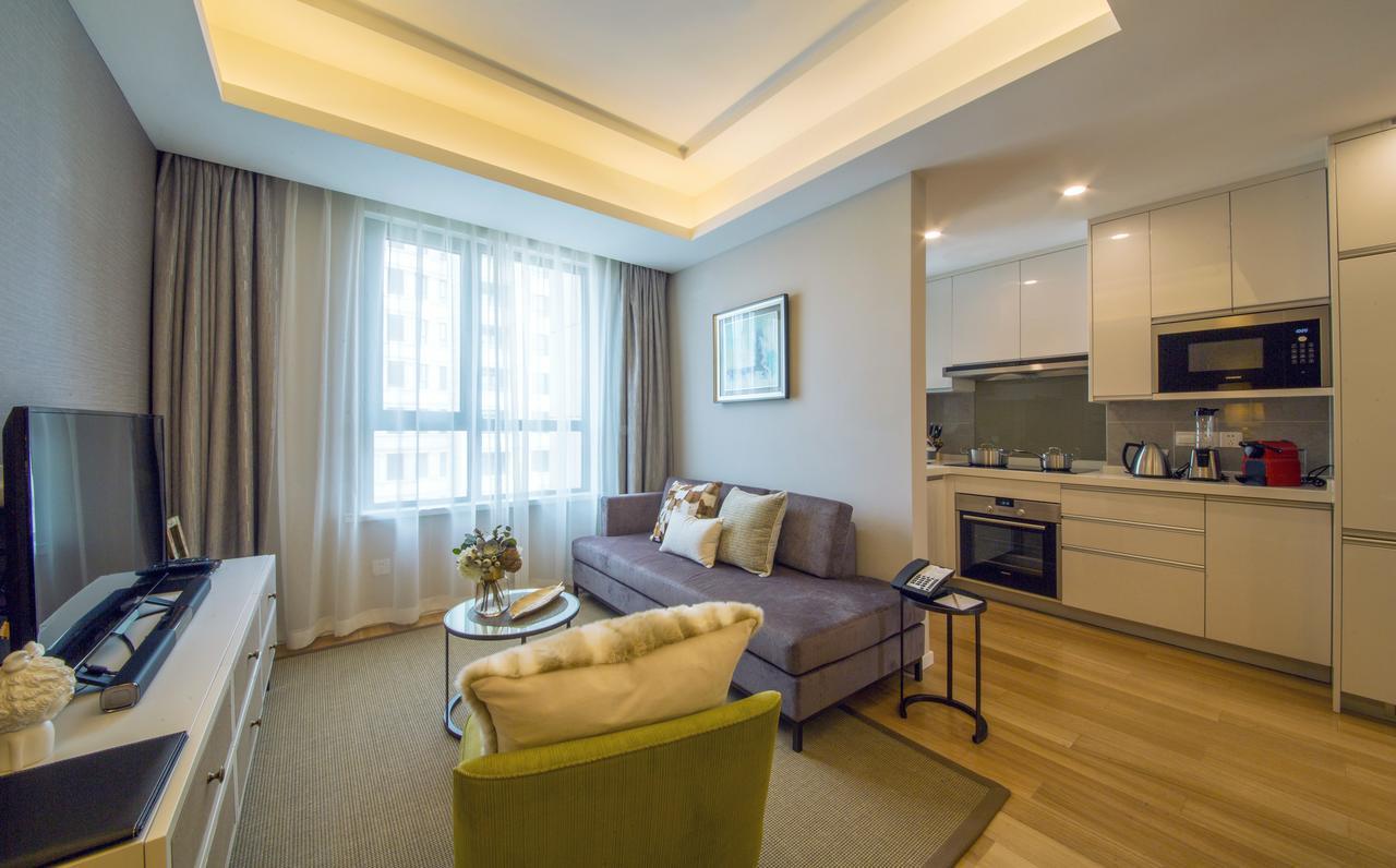 One Sunland Serviced Suites Managed By Lanson Place Shanghai Luaran gambar