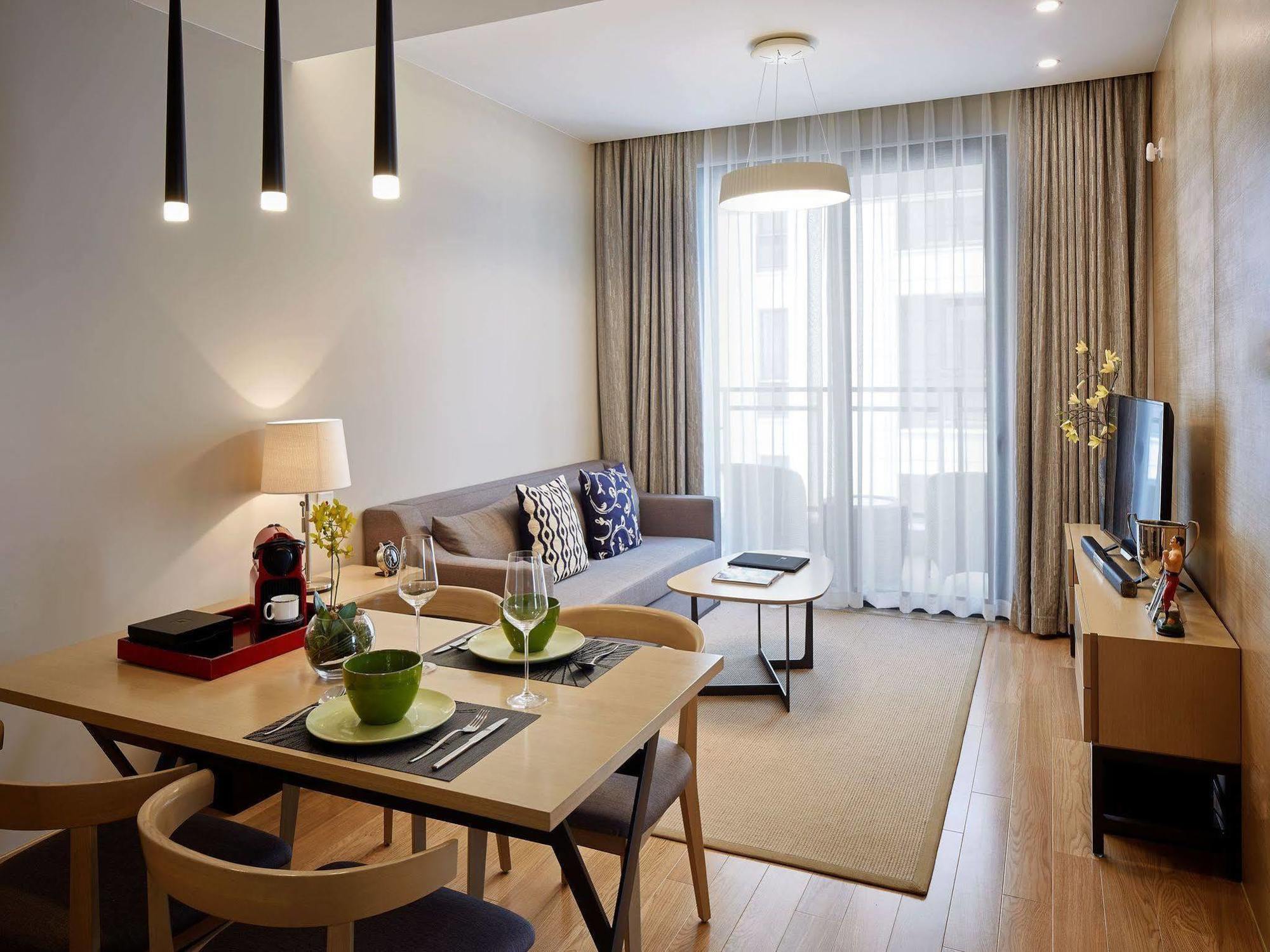 One Sunland Serviced Suites Managed By Lanson Place Shanghai Luaran gambar