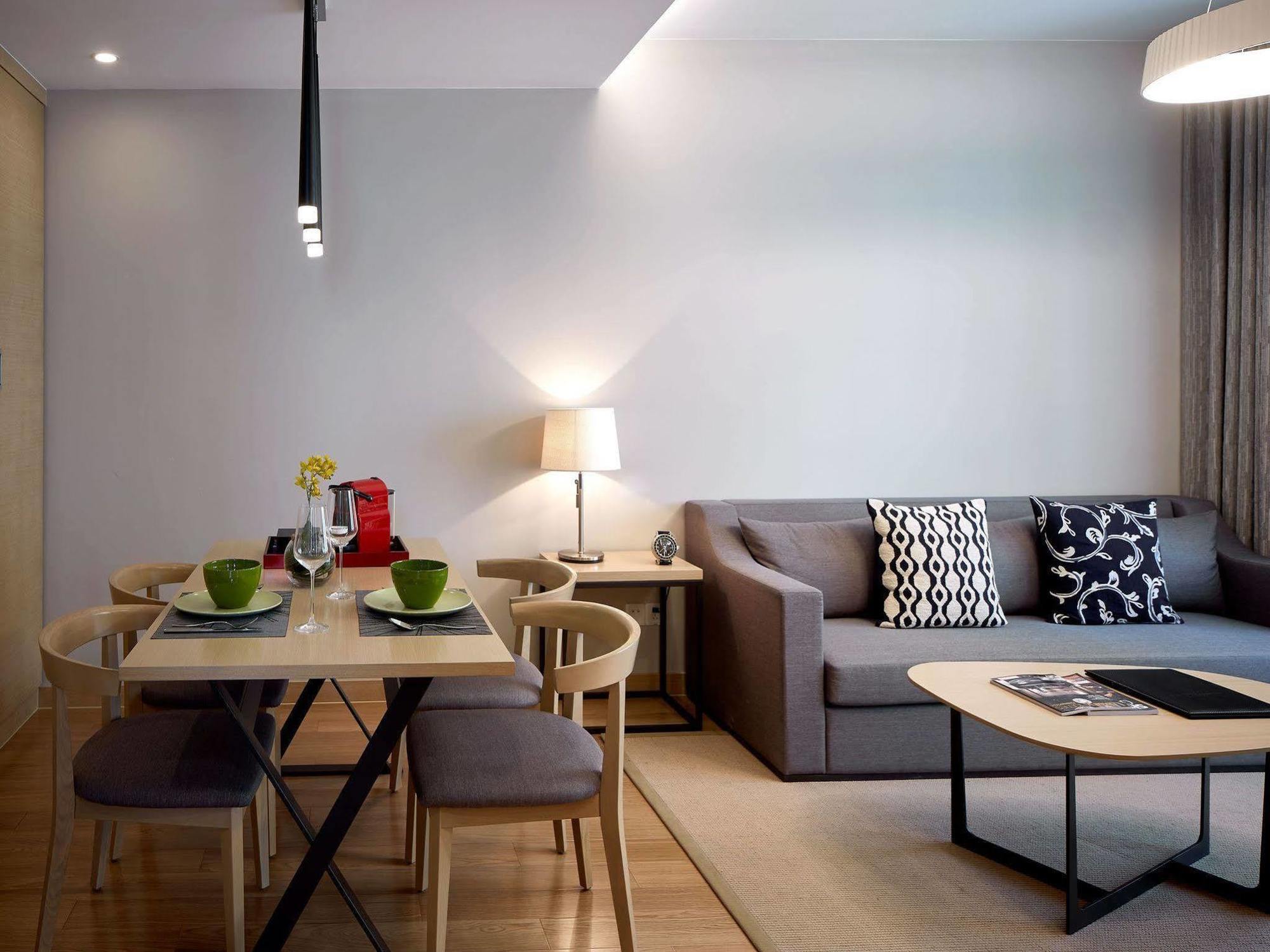 One Sunland Serviced Suites Managed By Lanson Place Shanghai Luaran gambar